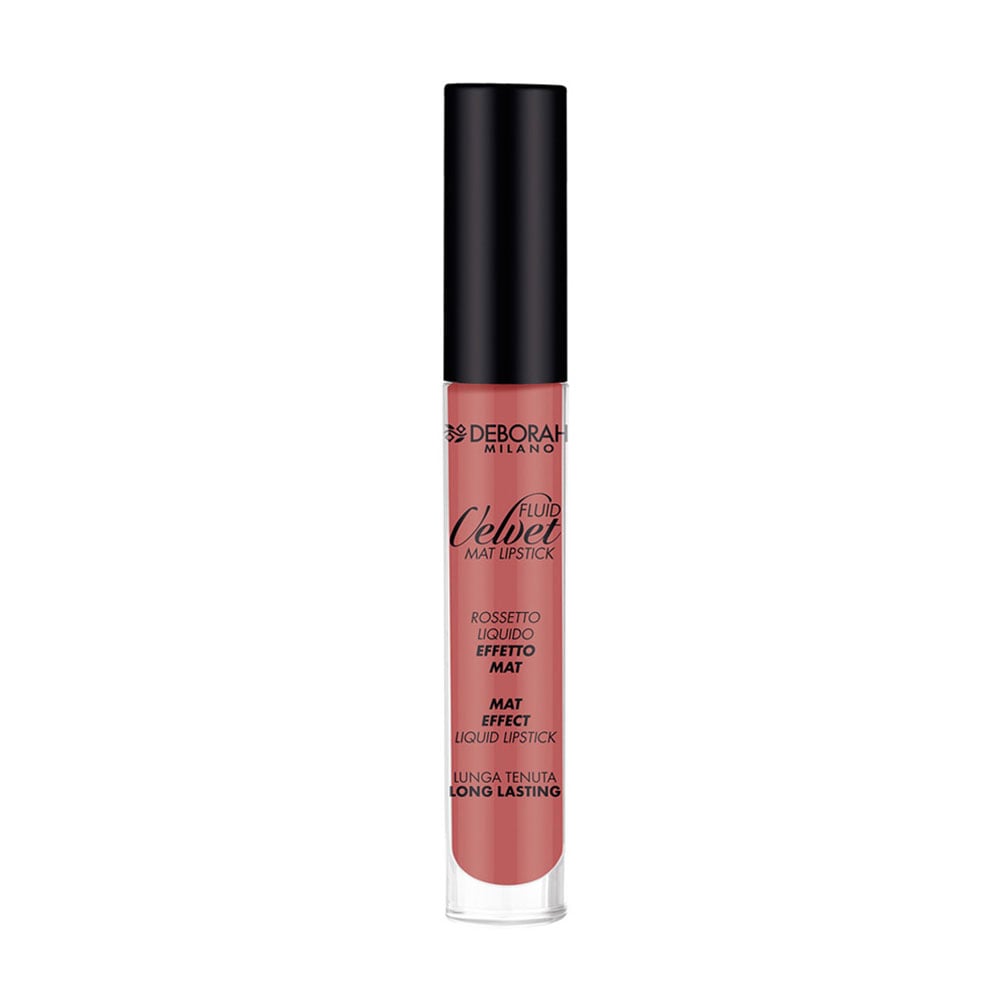 Рідка матова помада для губ Deborah Fluid Velvet Mat Lipstick, 13 Antique Pink, 8 мл